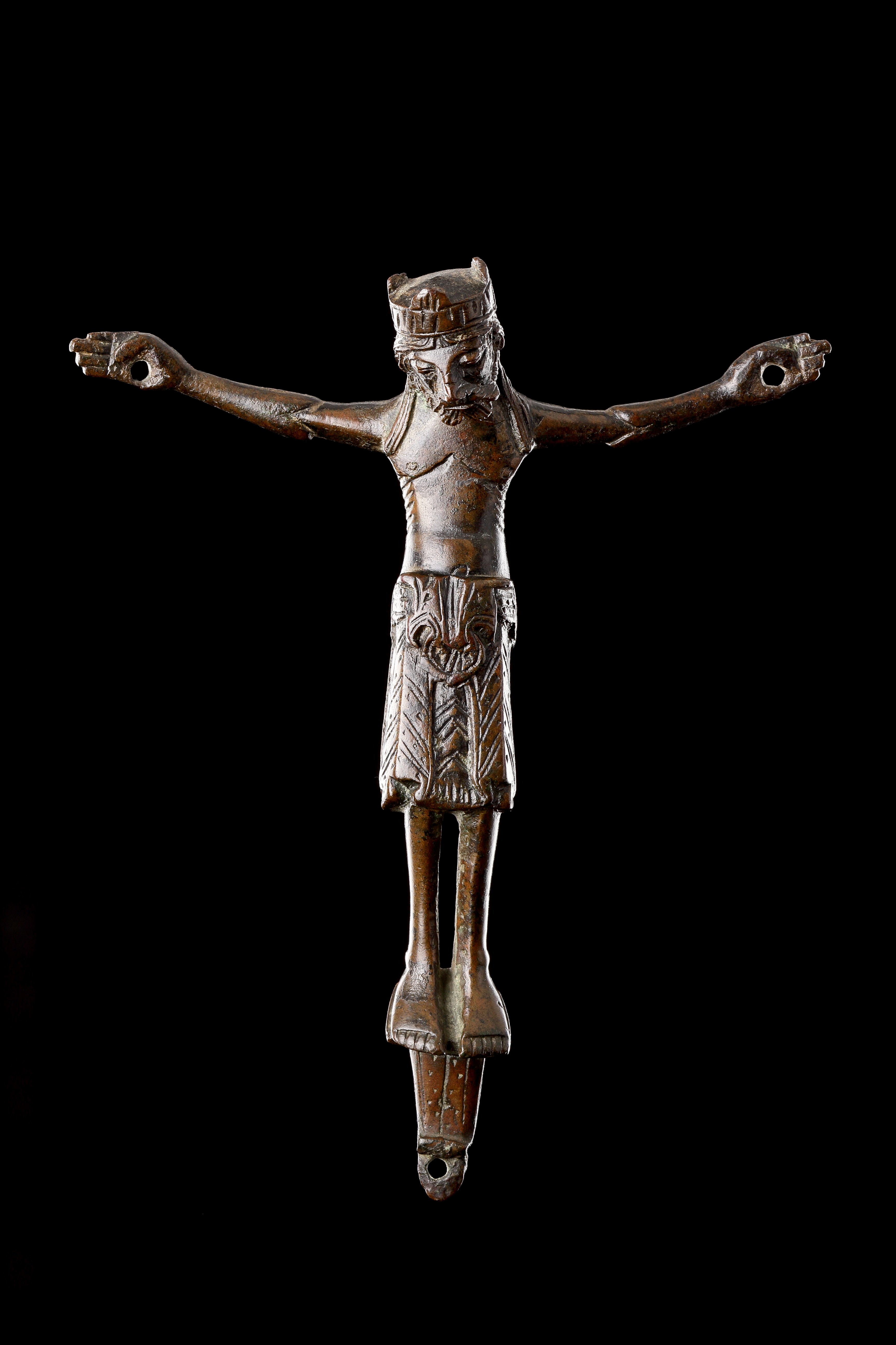 A Finely Cast Corpus from an Altar or Processional Cross